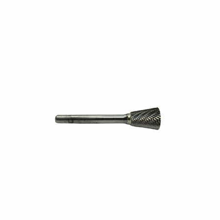 EAGLE TAPTEK CUTTING TOOLS SN-7 3/4 INVERTED CONE SOLID CARBIDE DOUBLE CUT BURR CB-SN-7-D